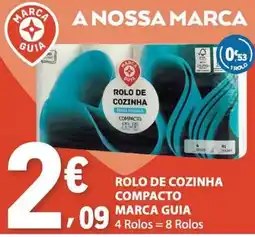 E.Leclerc rolo de cozinha compacto marca guia promoção