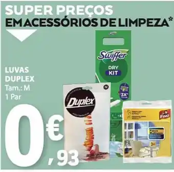 E.Leclerc luvas duplex promoção