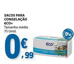 E.Leclerc sacos para congelacao eco+ promoção