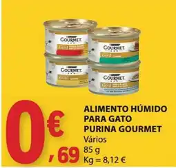 E.Leclerc Alimento húmido para gato purina gourmet promoção
