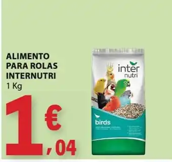 E.Leclerc alimento para rolas internutri promoção