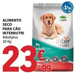 E.Leclerc alimento seco para cão internutri adultplus promoção