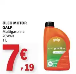 E.Leclerc óleo motor galp promoção