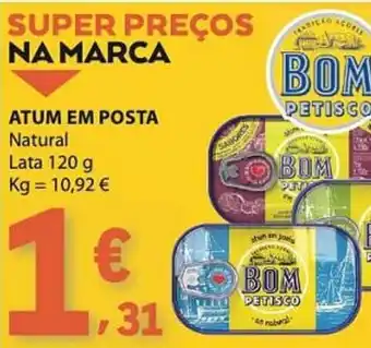E.Leclerc atum em posta bom petisco promoção