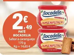 E.Leclerc Paté bocadella sabor a caranguejo promoção
