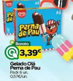 Supermercados Preços Baixos Gelado Olá Perna de Pau promoção