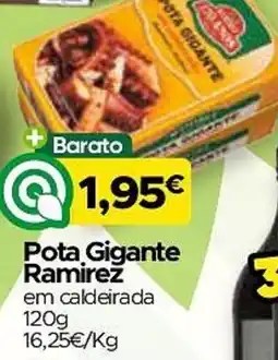 Supermercados Preços Baixos Pota Gigante Ramirez em caldeirada promoção