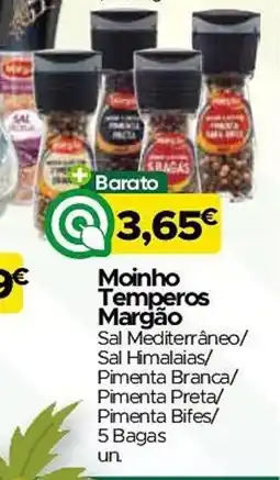 Supermercados Preços Baixos Moinho temperos margão promoção