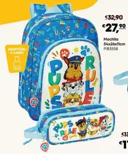 Americana Mochila pups rule promoção