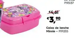Americana Caixa de lanche Minnie promoção