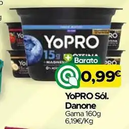 Supermercados Preços Baixos Yopro sól. Danone promoção