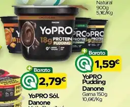 Supermercados Preços Baixos YOPRO Pudding Danone Gama promoção