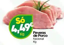 Supermercados Preços Baixos Feveras de Porco Nacional promoção