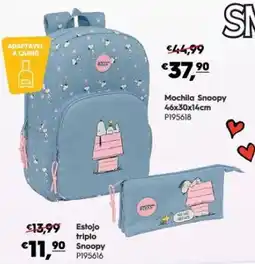 Americana Mochila Snoopy promoção