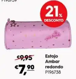 Americana Estojo Ambar redondo promoção
