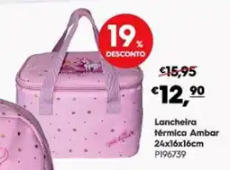 Americana Lancheira térmica Ambar promoção