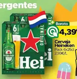 Supermercados Preços Baixos Cerveja Heineken promoção