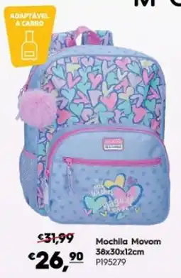 Americana Mochila Movom promoção