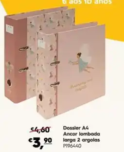 Americana Dossier A4 Ancor lombada larga 2 argolas promoção