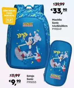 Americana Mochila Sonic promoção