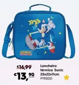 Americana Lancheira térmica sonic promoção