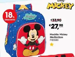 Americana Mochila mickey promoção