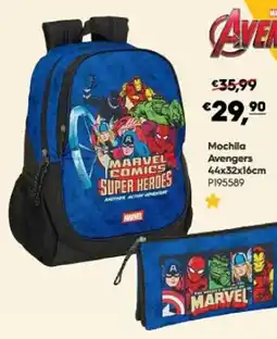 Americana Mochila avengers promoção