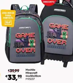 Americana Mochila Minecraft promoção