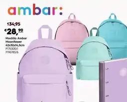 Americana Mochila Ambar Moonflower promoção