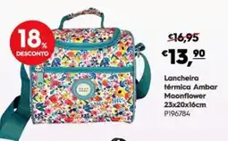 Americana Lancheira térmica Ambar Moonflower promoção