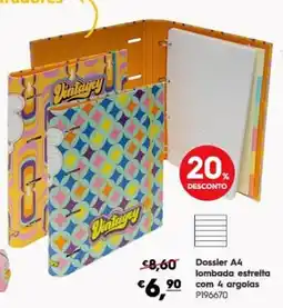 Americana Dossier A4 Vintagey promoção