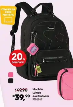Americana Mochila Lulua promoção