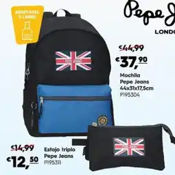 Americana Mochila Pepe Jeans promoção