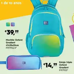 Americana Mochila oxford gradient promoção