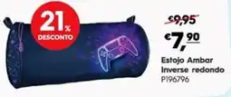Americana Estojo Ambar Inverse redondo promoção