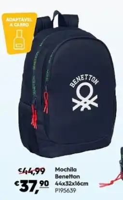 Americana Mochila Benetton promoção