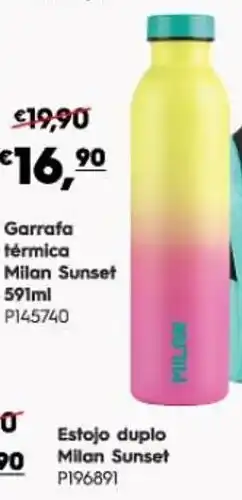 Americana Garrafa térmica Milan Sunset promoção