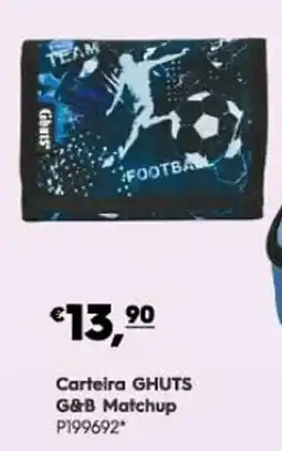 Americana Carteira ghuts g&b matchup promoção