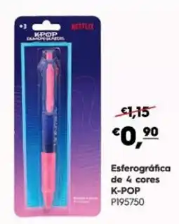Americana esferográfica de 4 cores k-pop promoção