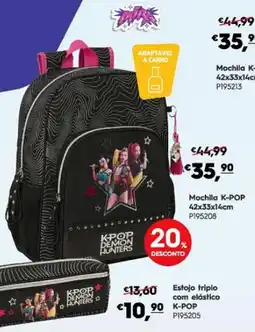 Americana Mochila K-POP promoção