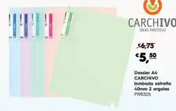 Americana Dossier A4 Carchivo promoção