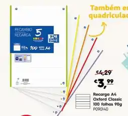 Americana Recarga A4 Oxford Classic promoção