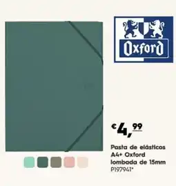 Americana Pasta de elásticos A4+ Oxford promoção