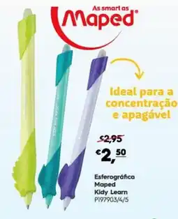 Americana Esfegráfica Maped Kidy Learn promoção
