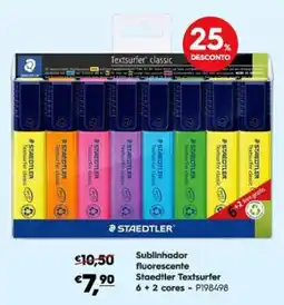 Americana Sublinhador fluorescente Staedtler Textsurfer promoção