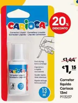 Americana Corretor liquido Carioca promoção