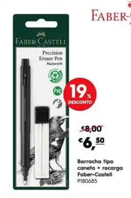 Americana Borracha tipo caneta faber-castell promoção