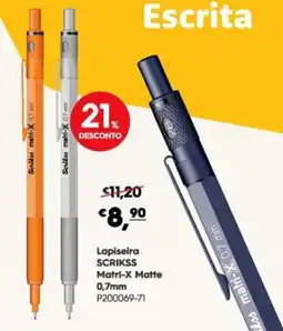 Americana Lapiseira scrikss matri-x matte promoção