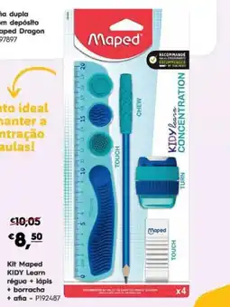 Americana Kit Maped KIDY Learn promoção