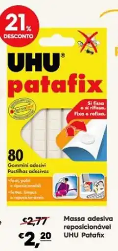 Americana Uhu patafix promoção